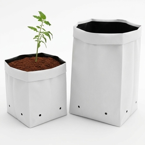 Coco Growbag Cocopeat Coir Pith <b>Vegetable</b> Hydroponics Grow Bag Black Inner India All-Season Ready to Buy - Product Image 1
