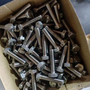 M22 <span class=keywords><strong>M24</strong></span> M30 M36 M42 Roestvrij Ss Sus 304 316 316l A2 A4 70 80 Din Astm Zware Zeskantbout Met Moerring, Stalen Bouten En Moeren - Product Image 3