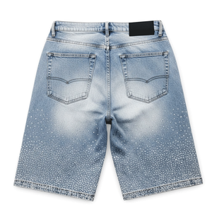 ผู้ผลิตกางเกงยีนส์ขาสั้นประดับเพชรเทียม ด้วยเครื่องจักรที่ทันสมัย บุคลากรที่ฝีมือดี และระบบคุณภาพ - Product Image 2