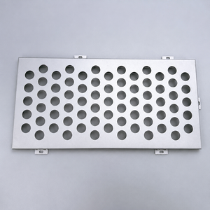 Panneau en tôle perforée en aluminium sur mesure selon dessin, fabriqué en usine pour les couvercles de machines et les pièces de ventilation décoratives - Product Image 3