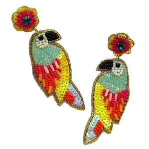 Pendientes de Cuentas Personalizados Hechos a Mano, Joyería Festiva para Mujer al Mejor Precio, Pendientes de Cuentas - Product Image 1