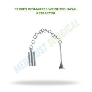 Écarteur nasal lesté en acier inoxydable, instrument chirurgical ORL, outil de rhinoplastie - Product Image 2
