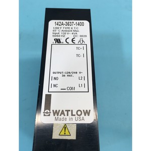 WATLOW 142A-3637-1400 HDP, CDO, LIMIT,142 - อุปกรณ์และอะไหล่เซมิคอนดักเตอร์ระดับโลกที่เชื่อถือได้ - Product Image 5