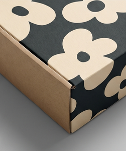 Premium Custom Logo Luxury <b>Large</b> Matte Rigid Paper Cardboard Black Foldable - Product Image 2