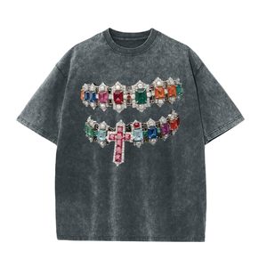 Camiseta Oversize para Hombre, de Algodón, de Corte Holgado y Cuadrado, con Hombros Caídos, Manga Corta, Estilo Casual y Urbano - Product Image 1