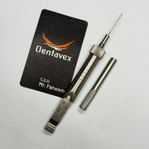 Jauge de profondeur orthopédique en acier inoxydable Dentavex 0-30/40/60/90 mm, instrument chirurgical vétérinaire, outil manuel de mesure osseuse - Product Image 3