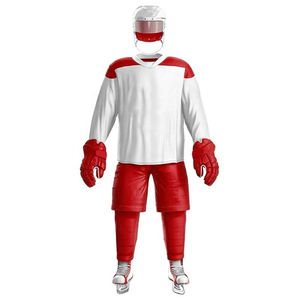 Tenue de hockey sur glace personnalisée, kit d'équipe haut de gamme, tissu de haute qualité, léger et respirant pour des performances professionnelles - Product Image 5