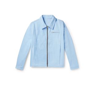 Chaqueta de trabajo de lona de algodón transpirable para invierno Chaqueta de trabajo de mezclilla personalizada de moda informal de talla grande - Product Image 1