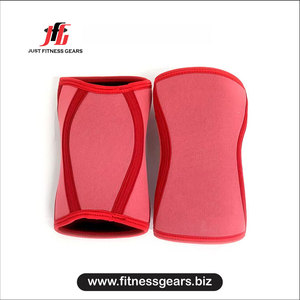 จัสท์ ฟิตเนส เกียร์ส สนับเข่าสีแดง แบบยืดหยุ่น รองรับแรงกด สำหรับผู้ชาย - Product Image 1
