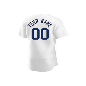 2026 Best Quality Stitched 100% <b>Polyester</b> Cotton Baseball Team Customizable Jersey Anti-Bacterial Digital Printed Unisex Sporty - Product Image 2