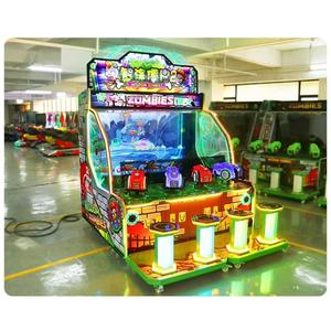 Wisdom Zombies 2 Machine de jeu d'arcade de luxe pour 4 joueurs, à monnayeur, simulateur de tir à jet d'eau avec lanceur de balles électronique - Product Image 3