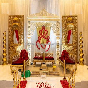 South Indian Grand <b>Wedding</b> Stage Decoration Durable Diya Fiber Reinforced Plastic Shobha Jain Impex Custom <b>Box</b> Packaging <b>Wedding</b> - Product Image 1