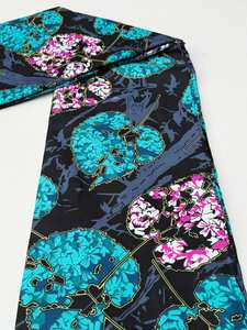 Tela de algodón con estampado de cera Africana Grand Super Gold Glitter de alta calidad para sastrería de ropa de moda y diseños personalizados - Product Image 3