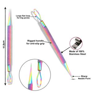 Aguja versátil de acero inoxidable para extraer espinillas, fácil de usar, herramienta multiusos esencial para el hogar, con su propia marca. - Product Image 3