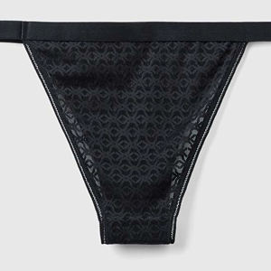 กางเกงในผู้หญิงแบบ T-Shape เอวต่ำ ไร้ตะเข็บ ระบายอากาศได้ดี สายรัดเอวแบบบาง ใส่ได้ทุกวัน สีพื้น - Product Image 4