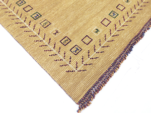 Tapis Kilim Traditionnel Noué à la Main, Collection Ocean Art, Motif Géométrique en Laine/Coton, Lavable, Antidérapant, Tapis Élégant pour Hôtel - Product Image 5