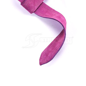 High Quality Leather <b>Lifting</b> <b>Straps</b> Weightlifting Support <b>Straps</b> <b>For</b> Gym Workout Fitness And Power Training - Product Image 4