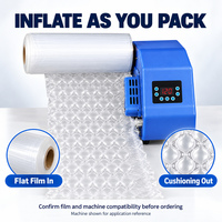 AIR.DFLY Inflatable Air Cushion Film Roll with Custom Logo Printing for Wrapping and Void Fill Packaging