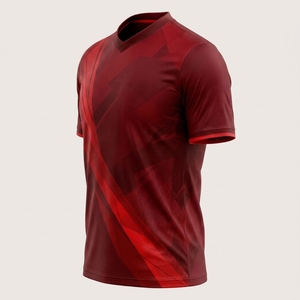 Premium <b>Athletic</b> Team Apparel Soccer Jersey Short Breathable Moisture-Wicking Fabric UV Protection Anti-Bacterial for - Product Image 6
