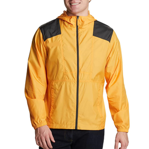 Manufacturer Custom Men Lightweight Waterproof Windproof Nylon <b>Zip</b> <b>up</b> <b>Jackets</b> Nylon Windbreaker <b>Jackets</b> - Product Image 3