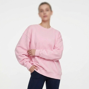 Sudadera de cuello redondo estampada para mujer, holgada, estilo casual deportivo, para estar en casa, precio al por mayor - Product Image 2
