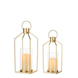 Lanterne à bougie en métal creux de style marocain, personnalisée, écologique, faite à la main, pour table ou suspension, pour mariage/Noël - Product Image 1