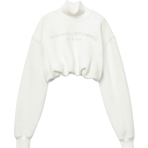 Sudadera con capucha de gran tamaño de algodón pesado personalizada Mock Neck Streetwear Pullover - Product Image 5