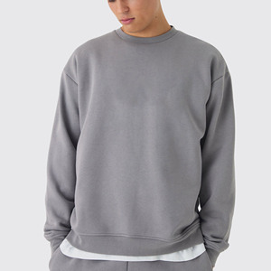 Sudadera personalizada de corte holgado para hombre, de algodón grueso de 400 g/m², con bordado, estilo urbano. - Product Image 6