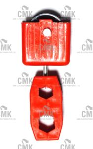 Abrazadera de cable CMK MAKE de 25 mm de diámetro con tipo de buje, para cable de acero de 06-08 mm para carretillas pequeñas - Product Image 3