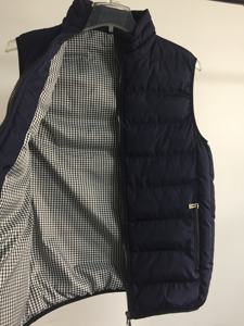 Manufacturer Customizable Slim Fit Quilted Bomber <b>Gilet</b> Casual Sleeveless Puffer Vest Coat for Men Made of Polyester Filling - Product Image 6