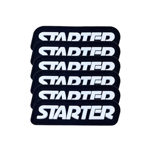 Hot Customizable Sew-On Roll Shaped Rubber Patches Shirts Rectangle/Square Patterns Personalized Logo Embossed Finish 3D High - Product Image 1