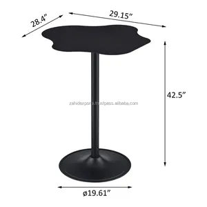 Table de salle à manger ronde de luxe faite à la main, base en acier inoxydable, tables de banquet de mariage pour chambre à coucher, fabriquées en Inde, grand grossiste - Product Image 5