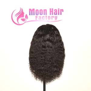 Indian Temple Hair Bespoke Human Hair <b>Wig</b> Crafting Service-Indian Remy Hair Machine Double Weft Weave <b>Clip</b>-in Attachments All - Product Image 3