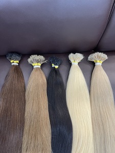 เครื่องต่อผมมนุษย์100% นุ่มนวลเวียดนามเครื่องต่อปลายวงแหวนนาโนทอสองชั้นไม่มีสารเคมี40% + ผมยาว - Product Image 3