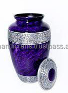 Handmade Unique Quality Metal Cremation Urn Wholesale Low Price for Human <b>Ashes</b> & Pet Caskets Quality Funeral Supplies - Product Image 2