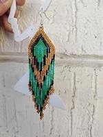 Boucles d'oreilles en perles et miroirs décorés, pour occasions festives et mariages, à prix avantageux