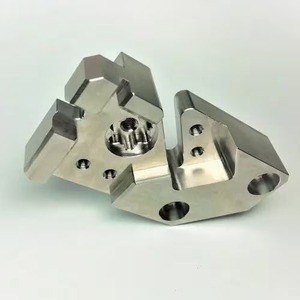 Yogi Engineering CNC Machined Aluminium Stainless Steel Fixture <b>Block</b> <b>Mounting</b> Clamp (Custom Precision Machine Part Model <b>Block</b> - Product Image 3