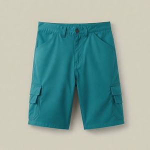 Pantalones Cortos Cargo de Poliéster Personalizados para Hombre, con Múltiples Bolsillos, Estilo Casual Urbano, Ropa de Trabajo de Verano, Fabricante - Product Image 1