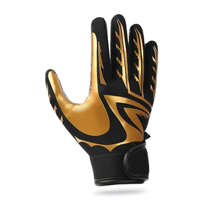 Gants de football américain sur mesure de haute qualité, vente en gros, confortables, en cuir, imperméables, couleur et logo personnalisables, pour l'extérieur - Product Image 3