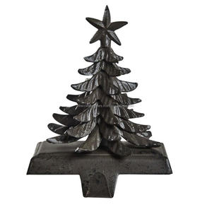 <b>Mirror</b> Polish Xmas Tree Stocking Holder Christmas Decoration For Home Counter <b>Tabletop</b> Stocking Hook Cheap Price - Product Image 5