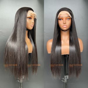 Bone Straight Wig for Women Cuticle Aligned <b>Hair</b> Full Frontal Lace Natural 13X4 HD Vietnamese Human <b>Hair</b> Lace Front Wig Vendor - Product Image 5