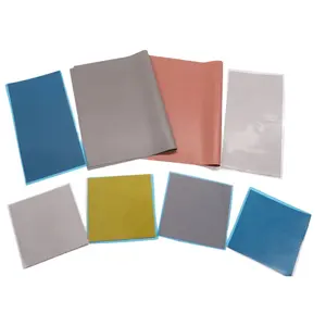 High Thermal Conductivity Flame Retardant Silicone Pads For Power Modules Lcd New Energy Sources