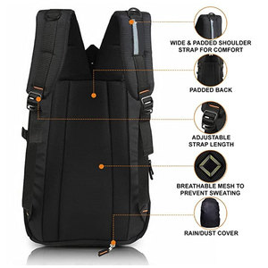 Mochila Escolar Profesional Ligera con Logotipo Personalizado, Suave, Transpirable, Cómoda, con Cierre de Cremallera y Correa para el Hombro - Product Image 5