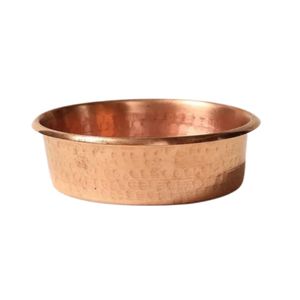 Cuenco de Cobre Martillado Hecho a Mano, Tazón Decorativo para Servir Frutas, Vajilla de Cocina, Artesanía Metálica, Decoración del Hogar, Venta al por Mayor para Regalos - Product Image 3