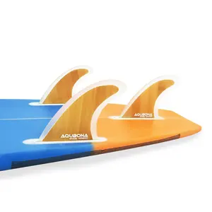 2022 गर्म बिक्री सर्फ़बोर्ड शीसे रेशा पंख एकल/दोहरी टैब द्वितीय मध्यम 3 सेट पंख सर्फिंग के लिए फिन के साथ बैग कुंजी पेंच