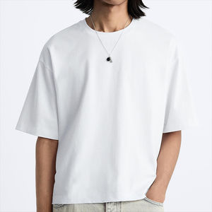 Chemises unies surdimensionnées de style tendance HSI, vente en gros, vêtements décontractés pour hommes, fabriquées au Pakistan, séchage rapide, 100% coton - Product Image 1