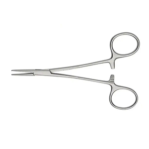 Pinces à moustiques à pointe incurvée, réutilisables, en acier inoxydable, fournisseur en gros de pinces médicales, pinces à moustiques de haute précision - Product Image 5