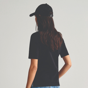 Camiseta de Última Moda para Mujer, 100% Algodón, Secado Rápido, Manga Corta, Calidad Premium, Servicio OEM, Superventas - Product Image 5