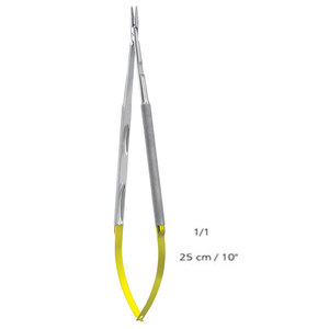 INSTRUMENTS CHIRURGICAUX IAA IAA-MNH-560 Porte-aiguilles micro réutilisable en acier inoxydable 19 23 25 cm Instrument chirurgical certifié CE - Product Image 5
