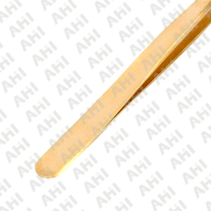 Pince à épiler professionnelle en acier inoxydable AHI, pointe fine, vente en gros, personnalisable, précision anti-statique, 14 cm - Product Image 5